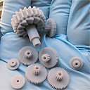 Impresi&oacute;n 3D DLP de engranajes